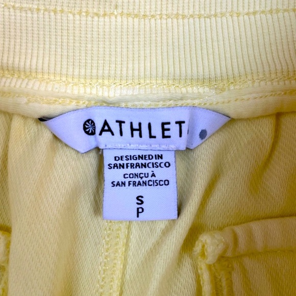 ATHLETA Farallon Midi Short, Yellow S NWT - Picture 5 of 9